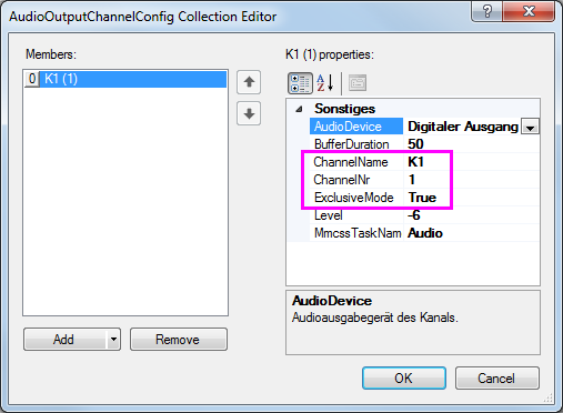 CoreAudioOutputChannelFuerPlaylistKonfigurieren