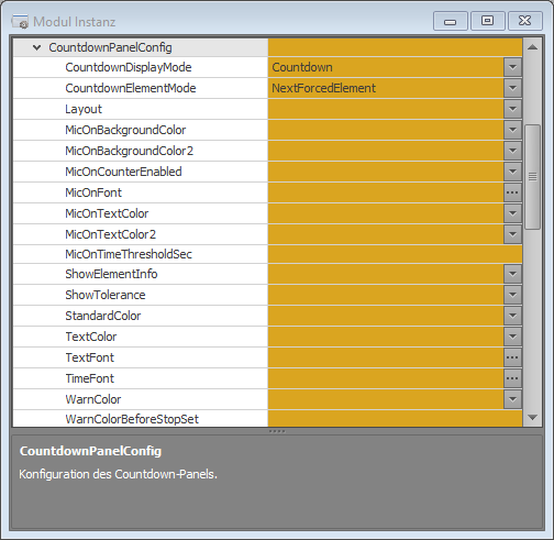 CountDownPanelConfig