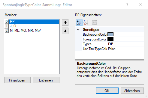 EinstellungenSpontanjingleTypeColors