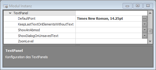 TextPanelConfig
