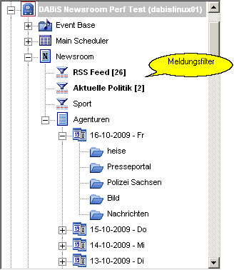 Meldungsfilter