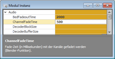 AudioChannelFadeTime