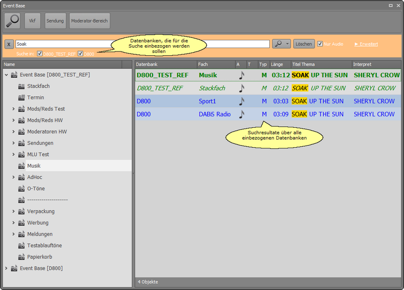 EventBaseMultiDbSearch