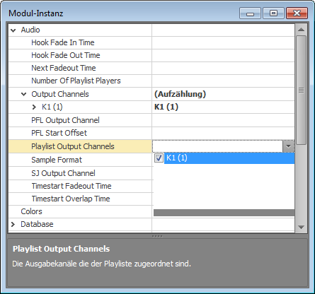 MultiStreamOutputChannelFuerPlaylistAuswaehlen